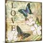 JP3631_Inspirational Butterflies-love-Jean Plout-Mounted Giclee Print