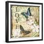JP3631_Inspirational Butterflies-love-Jean Plout-Framed Giclee Print