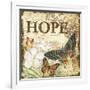 JP3633_Inspirational Butterflies-hope-Jean Plout-Framed Giclee Print