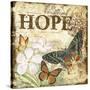 JP3633_Inspirational Butterflies-hope-Jean Plout-Stretched Canvas