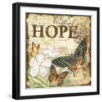 JP3633_Inspirational Butterflies-hope-Jean Plout-Framed Giclee Print