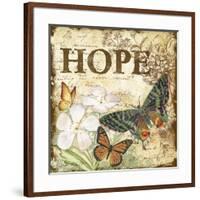 JP3633_Inspirational Butterflies-hope-Jean Plout-Framed Giclee Print