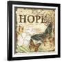 JP3633_Inspirational Butterflies-hope-Jean Plout-Framed Giclee Print