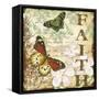 JP3634_Inspirational Butterflies-faith-Jean Plout-Framed Stretched Canvas