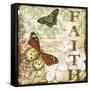 JP3634_Inspirational Butterflies-faith-Jean Plout-Framed Stretched Canvas