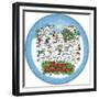 JP3644-Christmas Pary Bears-Jean Plout-Framed Giclee Print