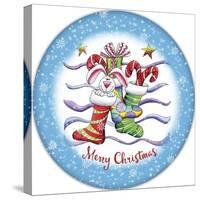 JP3646-Christmas Stockings-Jean Plout-Stretched Canvas