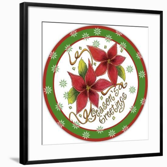 JP3650-Seasons Greetings-Jean Plout-Framed Giclee Print