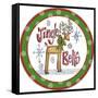 JP3651-Jingle Bells-Jean Plout-Framed Stretched Canvas