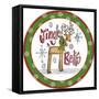 JP3651-Jingle Bells-Jean Plout-Framed Stretched Canvas