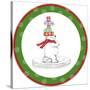 JP3657-Christmas Bear-Jean Plout-Stretched Canvas