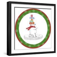 JP3657-Christmas Bear-Jean Plout-Framed Giclee Print