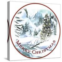 JP3658-Merry Christmas-Jean Plout-Stretched Canvas