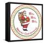 JP3666-Ho-Ho-Ho-Jean Plout-Framed Stretched Canvas