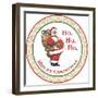 JP3666-Ho-Ho-Ho-Jean Plout-Framed Giclee Print