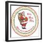 JP3666-Ho-Ho-Ho-Jean Plout-Framed Giclee Print