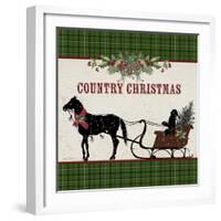 JP3672-Country Christmas-Jean Plout-Framed Giclee Print