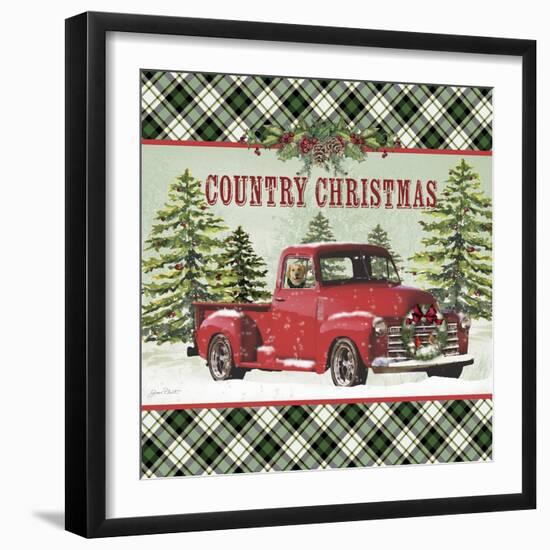 JP3674-Country Christmas-Jean Plout-Framed Giclee Print