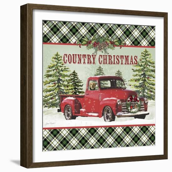 JP3674-Country Christmas-Jean Plout-Framed Giclee Print