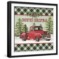 JP3674-Country Christmas-Jean Plout-Framed Giclee Print