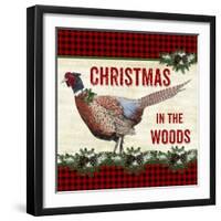 JP3676-Christmas In The Woods-Jean Plout-Framed Giclee Print