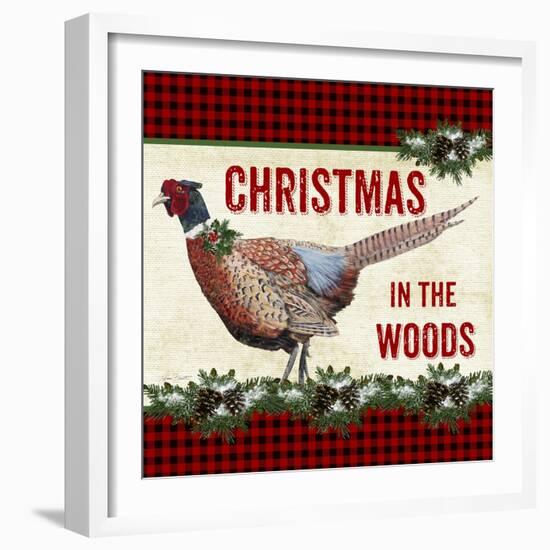 JP3676-Christmas In The Woods-Jean Plout-Framed Giclee Print