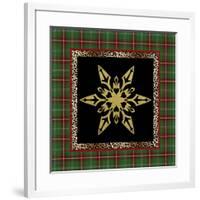 JP3691-Rustic Snowflakes-Jean Plout-Framed Giclee Print