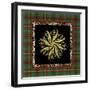 JP3693-Rustic Snowflakes-Jean Plout-Framed Giclee Print