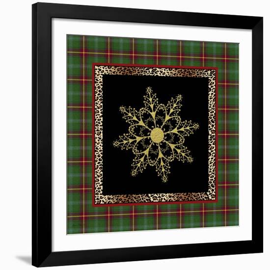 JP3695-Rustic Snowflakest-Jean Plout-Framed Giclee Print