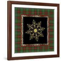 JP3695-Rustic Snowflakest-Jean Plout-Framed Giclee Print