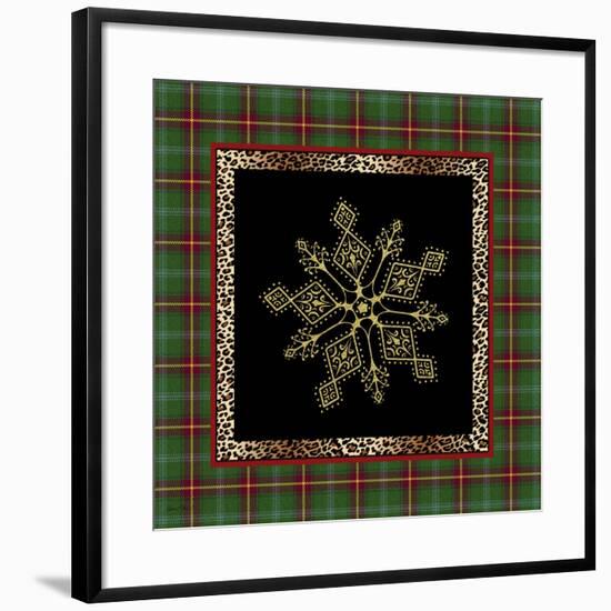JP3696-Rustic Snowflakes-Jean Plout-Framed Giclee Print
