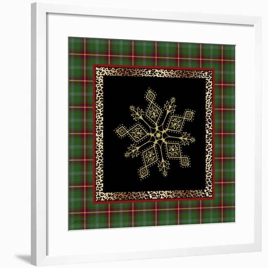 JP3696-Rustic Snowflakes-Jean Plout-Framed Giclee Print
