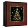 JP3697-Rustic Christmastif-Jean Plout-Framed Stretched Canvas
