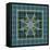 JP3704-Plaid Snowflakes-Jean Plout-Framed Stretched Canvas