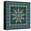 JP3706-Plaid Snowflakes-Jean Plout-Framed Stretched Canvas