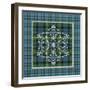 JP3708-Plaid Snowflakes-Jean Plout-Framed Giclee Print