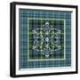 JP3708-Plaid Snowflakes-Jean Plout-Framed Giclee Print