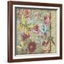 JP3726-Vintage Rose-Jean Plout-Framed Giclee Print