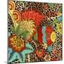 JP3732-Floral Leopard-Jean Plout-Mounted Giclee Print