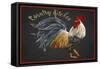 JP3764-Country Kitchen-Jean Plout-Framed Stretched Canvas