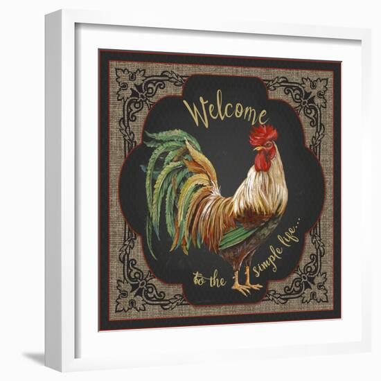 JP3766-Country Kitchen-Jean Plout-Framed Giclee Print