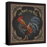 JP3767-Country Kitchen-Jean Plout-Framed Stretched Canvas