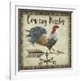 JP3771-Rustic Rooster-Jean Plout-Framed Giclee Print