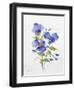 JP3793-Watercolor Flowers-Jean Plout-Framed Giclee Print