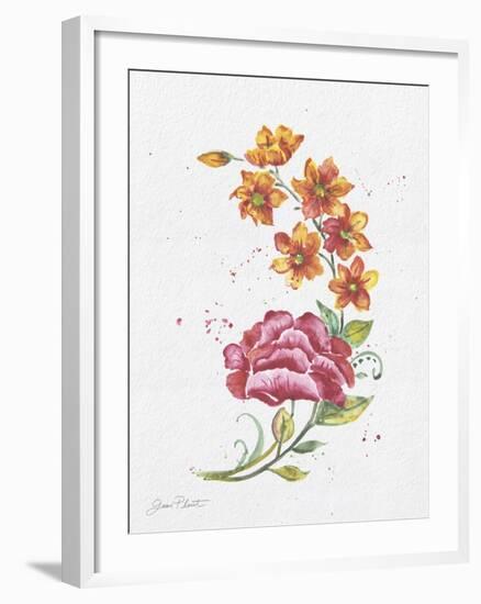 JP3796-Watercolor Flowers-Jean Plout-Framed Giclee Print