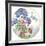 JP3803-Postcard Botanicals-Jean Plout-Framed Giclee Print