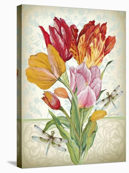 JP3805-Tulip Botanicals-Jean Plout-Stretched Canvas