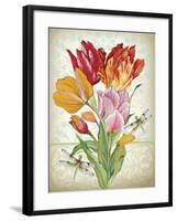 JP3805-Tulip Botanicals-Jean Plout-Framed Giclee Print