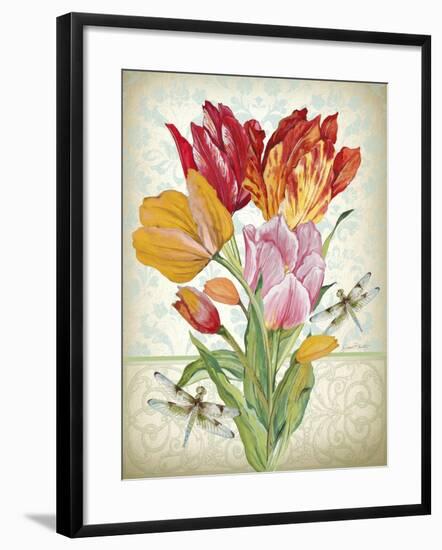 JP3805-Tulip Botanicals-Jean Plout-Framed Giclee Print