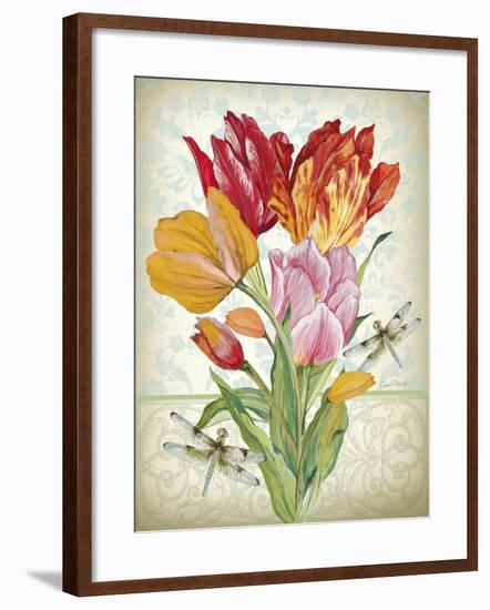 JP3805-Tulip Botanicals-Jean Plout-Framed Giclee Print